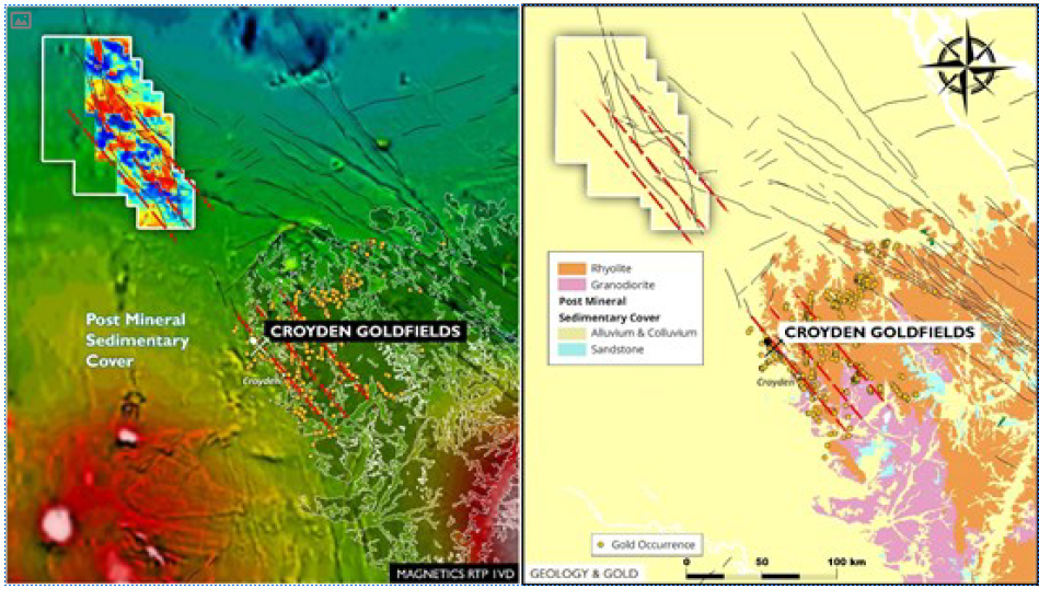 Figure 3 Croydon Gold Project