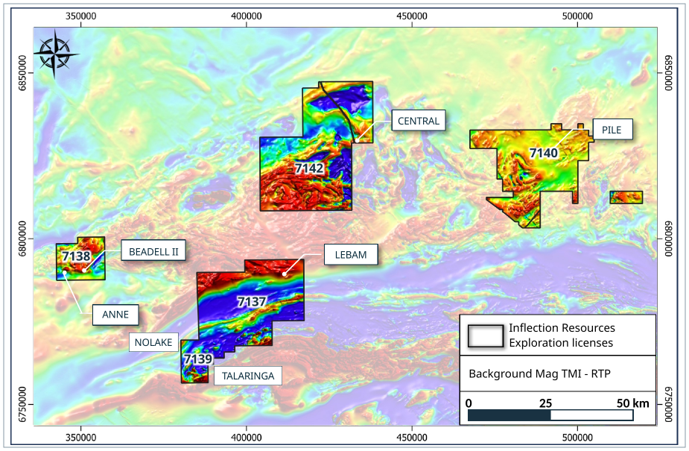Fig 2 Fortitude Project Exploration Licences