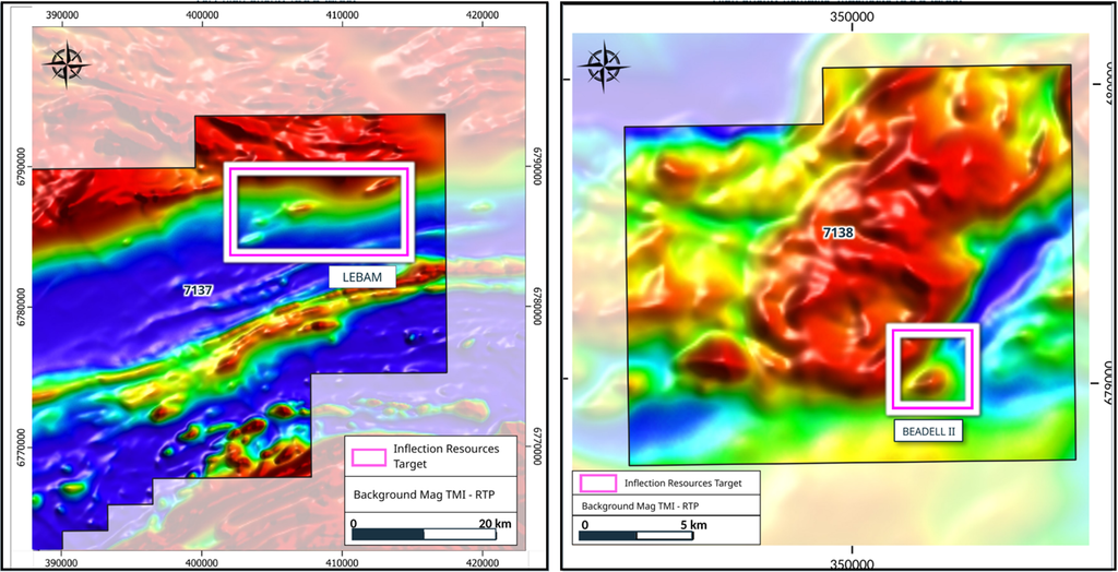 Fig 3 Magnetic Imagery Lebam And Beadell Ii Targets