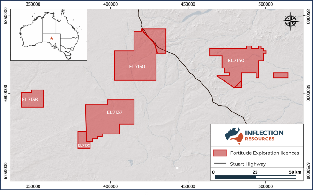 Location Map Sa Projects Inflection Resources